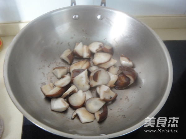 Mushroom Tofu with Meat recipe