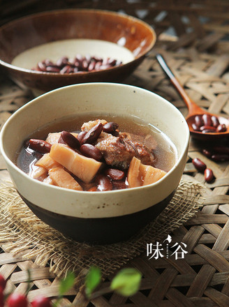 Red Kidney Beans and Lotus Root Pork Bone in Pot recipe