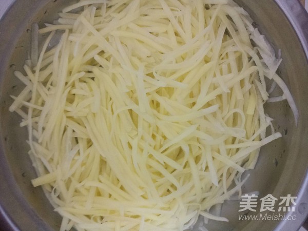 Tree Pepper Potato Shreds recipe