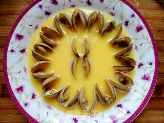 【top Chef】------clam Steamed Egg recipe