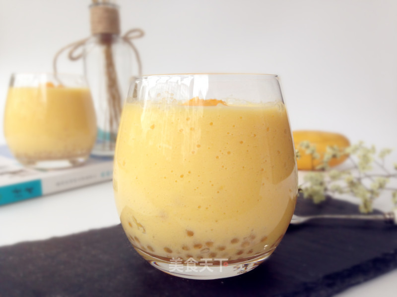 Milk Mango Sago recipe