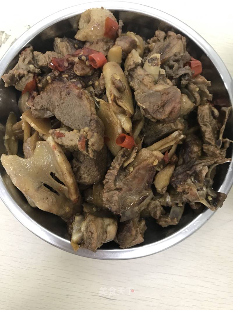 Braised Duck with Ginger in Rice Cooker