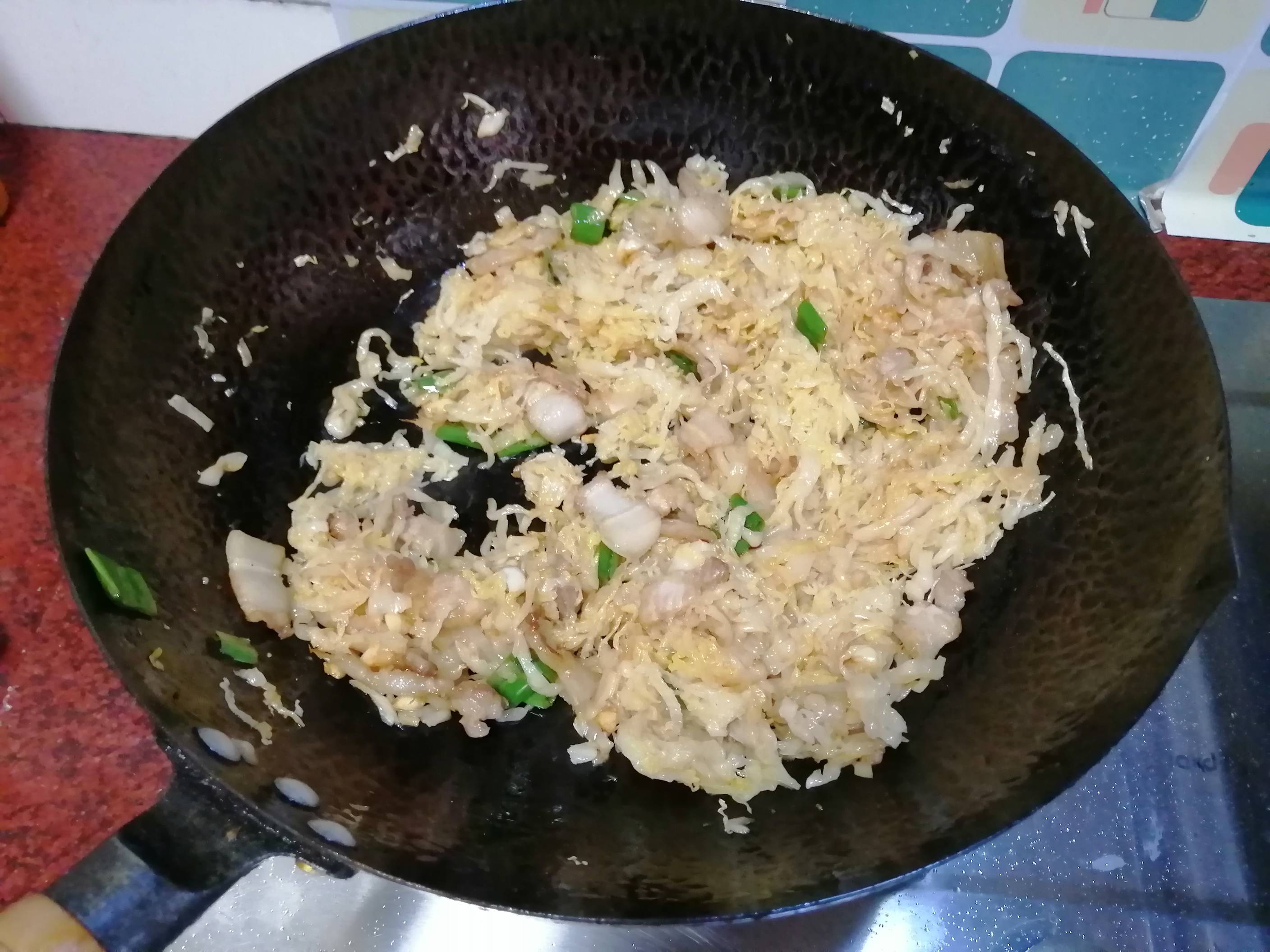 Sauerkraut Pork Stewed Vermicelli recipe