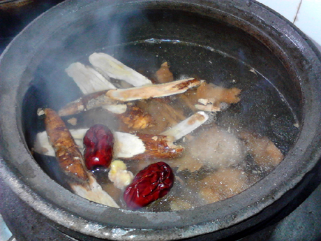 Stewed Chicken with Shenqi Monkey Mushroom recipe