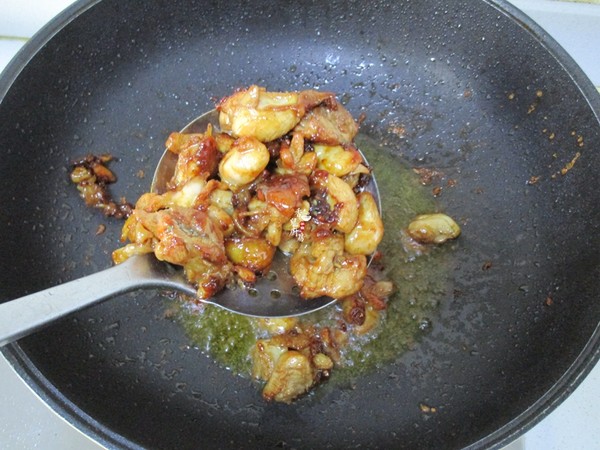 Fried Chicken with Onions recipe