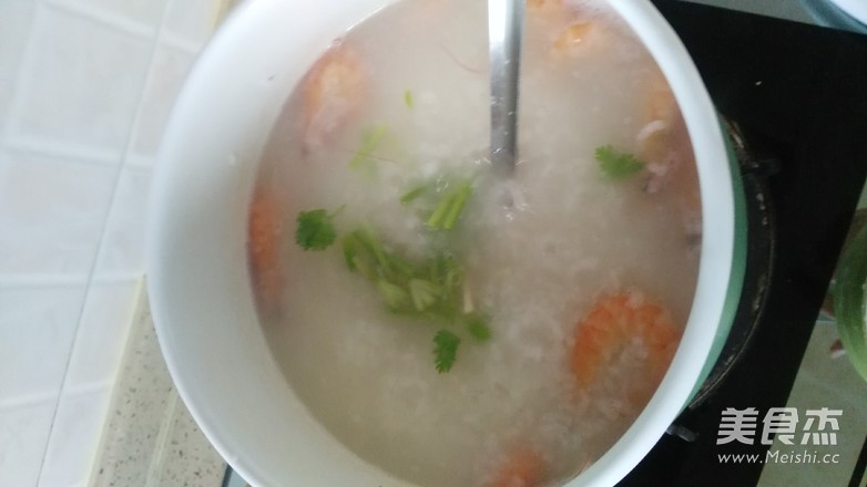 Scallop Shrimp Congee recipe