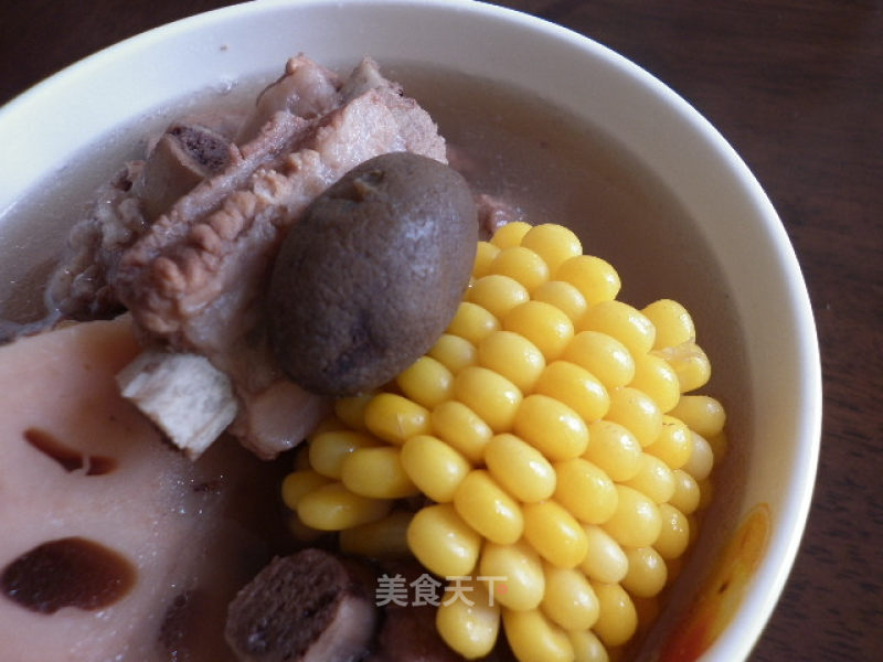 A Home-cooked Soup to Relieve Stress-----stewed Pork Ribs with Lotus Root recipe