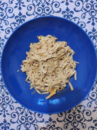 Scallion Oil Tofu Skin recipe