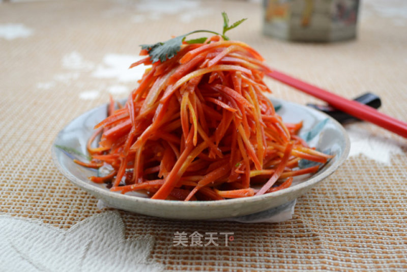 Toss with Carrot Shreds recipe
