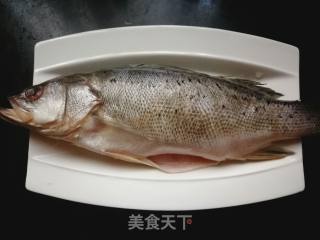 Oil Splashed Sea Bass recipe