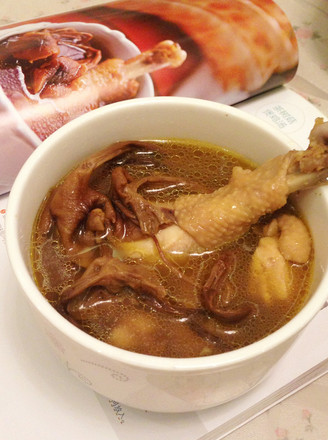 Chicken Soup with Tea Tree Mushroom
