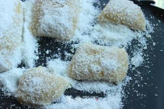 #夏懒人饭# Coconut and Mango Sticky Rice Cake recipe
