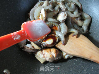 Medium Fin Abalone and Shrimp in Casserole recipe