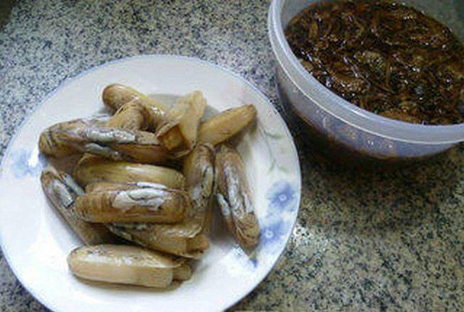 Bamboo Shoot and Dried Vegetable Clam Soup recipe
