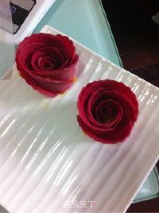 Red Rose Crepes recipe