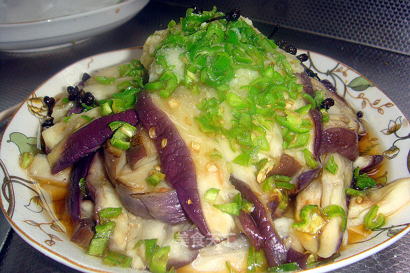 Scream-[steamed Eggplant Strips with Garlic in Oil] recipe