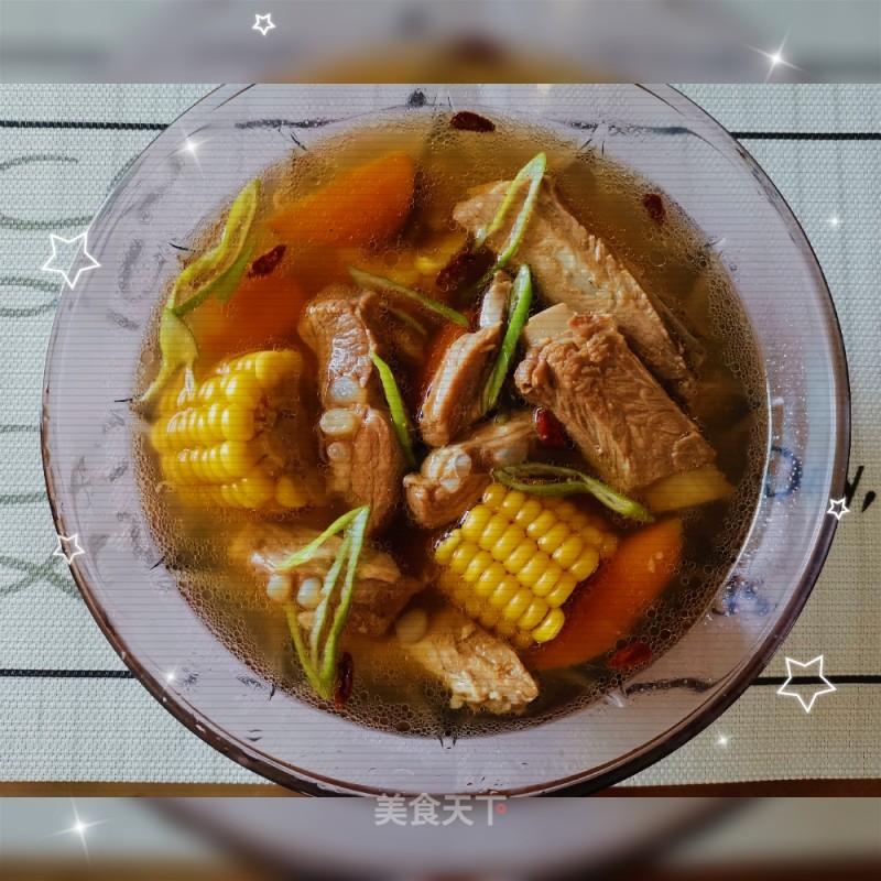 Corn Pork Ribs Soup recipe