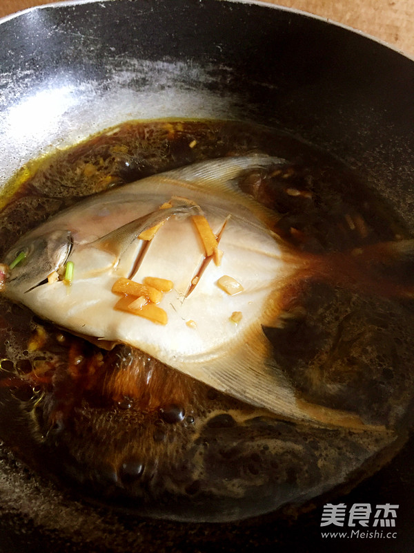 Braised Pomfret recipe