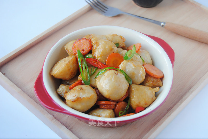 Stir-fried Cuttlefish Balls