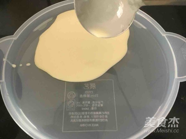 Mango Pancake (microwave Version) recipe