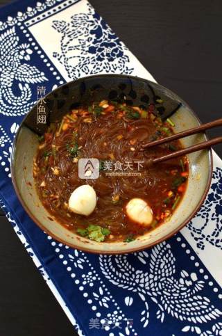 Hot and Sour Noodles, A Popular Street Snack recipe