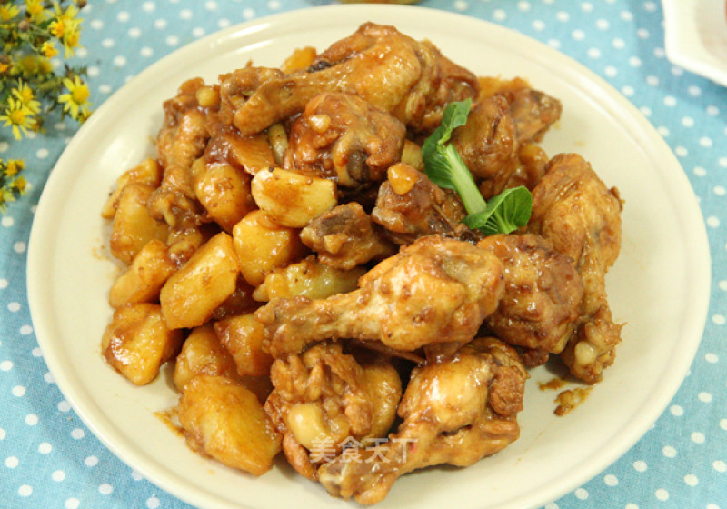 #trust之美#roasted Chicken Wings with Potatoes recipe