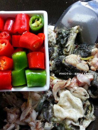 I Love The Delicious Taste~ Dry Pot Bullfrog recipe