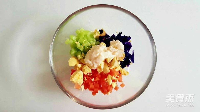 Does The Baby Like to Eat Vegetables? Sweet and Delicious Nutritious Salad Big Mouthful recipe