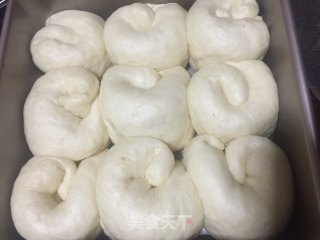 #trust之美#onion Fragrant Pork Floss Buns (polish Species) recipe