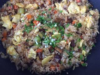 Fried Rice with Beef Sauce recipe