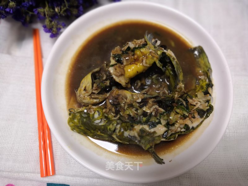 Steamed Thorny Fish in Black Bean Sauce recipe