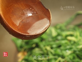 Stir-fried Hemp Leaves with Bean Paste: Heatstroke Prevention and Cooling on The Table recipe