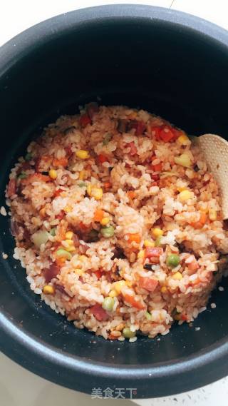 Tomato Net Red Rice recipe