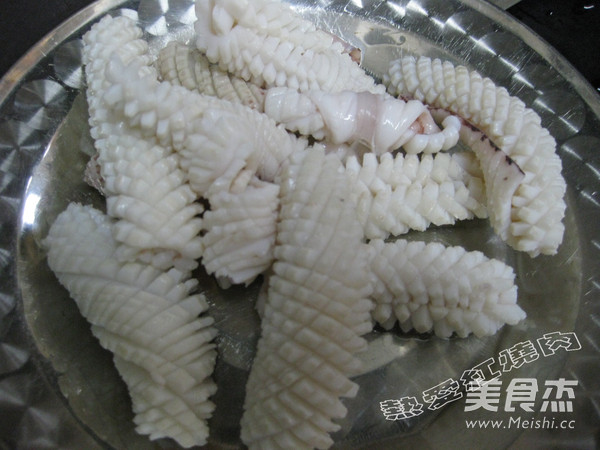 Sea Cucumber Squid Roll recipe