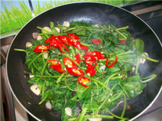 Home Cooking @@长寿菜~~ Stir-fried Sweet Potato Leaves recipe