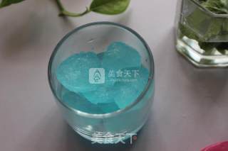 Summer Cold Drink-mint Blueberry Cocktail recipe