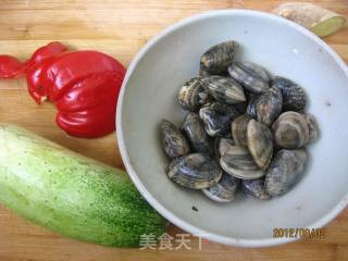 Fried Clams with Old Cucumber recipe