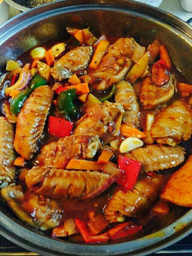 Three Sauce Stuffed Pot (huang Jihuang) recipe