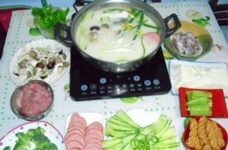 Three Fresh Bean Curd Hot Pot with Soy Sauce
