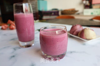 [summer Drinks] Mulberry Yogurt Shake recipe