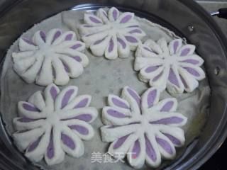 Purple Sweet Potato Mantou recipe