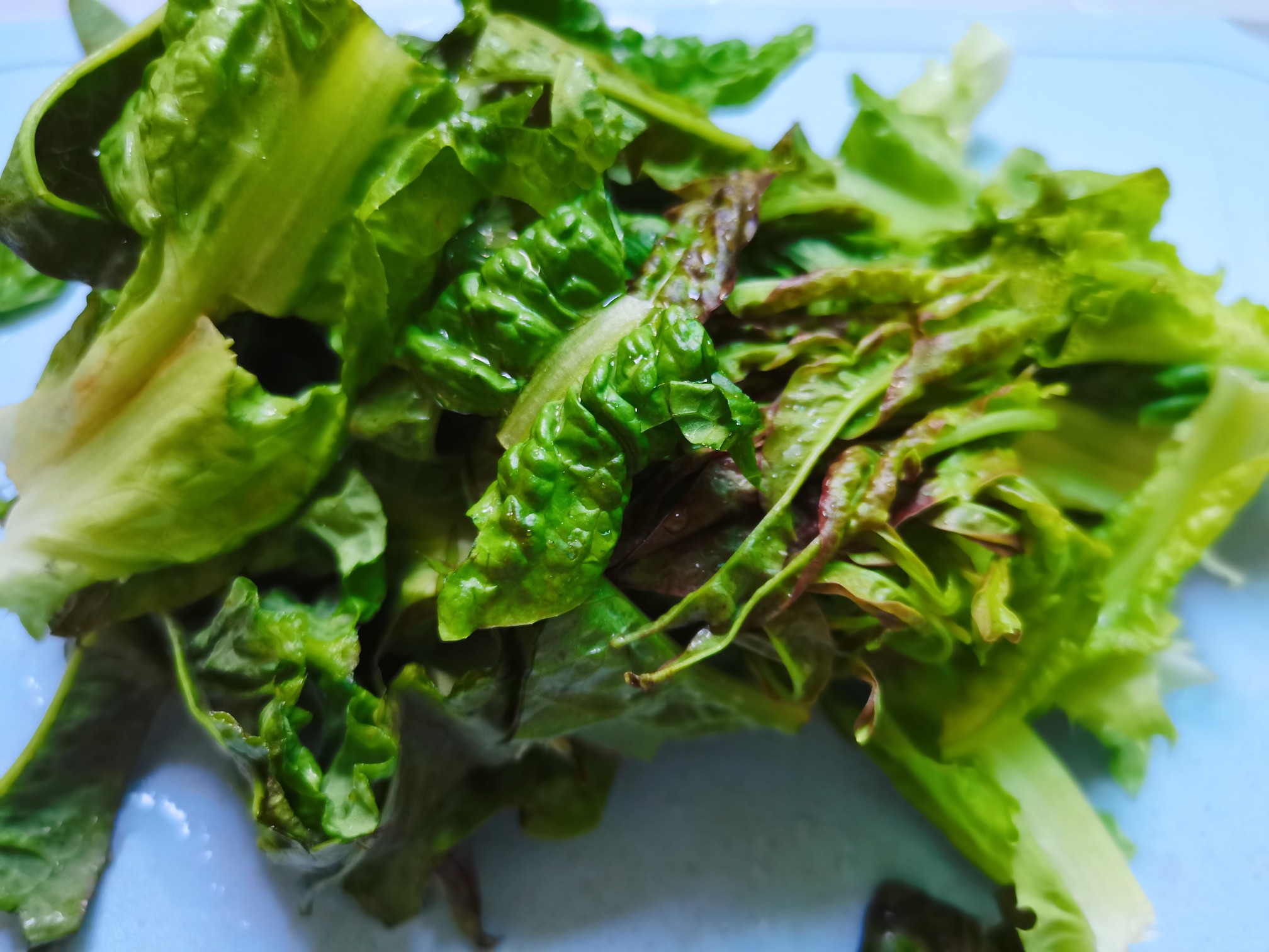 Don't Throw The Lettuce Leaves, Mix Them and Eat Them, It's Super Fragrant recipe