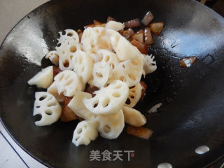 Roasted Duck with Lotus Root recipe