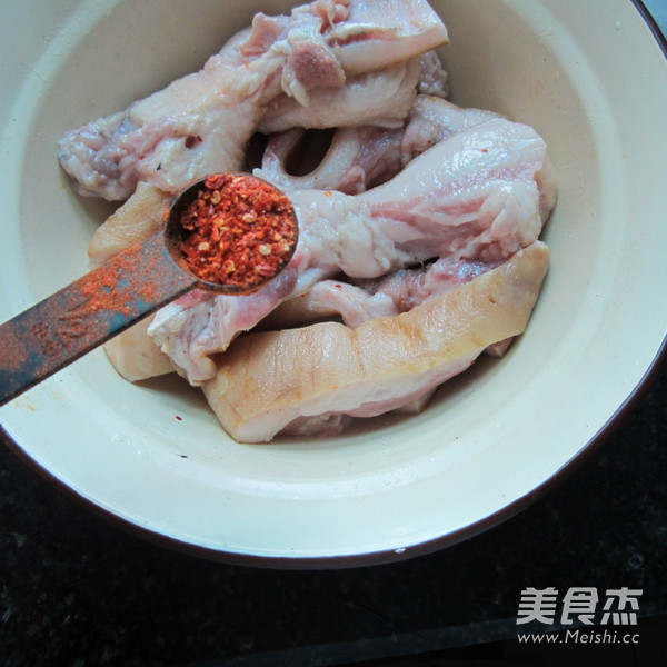 Pork Cheek Meat with Smoked Sauce recipe