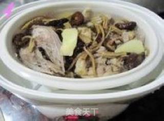 Lao Ya Stewed Tea Tree Mushroom recipe