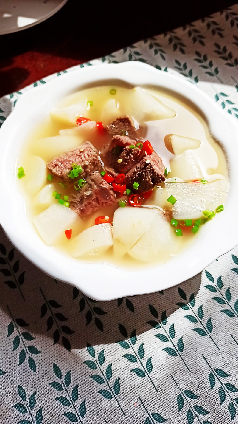 White Radish Beef Stew recipe