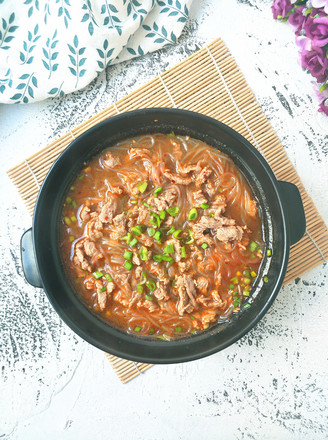 Hot and Sour Beef Soup recipe