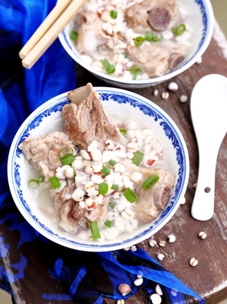 Astragalus and Barley Pork Ribs Soup recipe