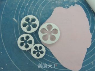 Fondant Cake---peach Blossom recipe