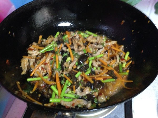 Home-style Fish-flavored Pork Shreds recipe